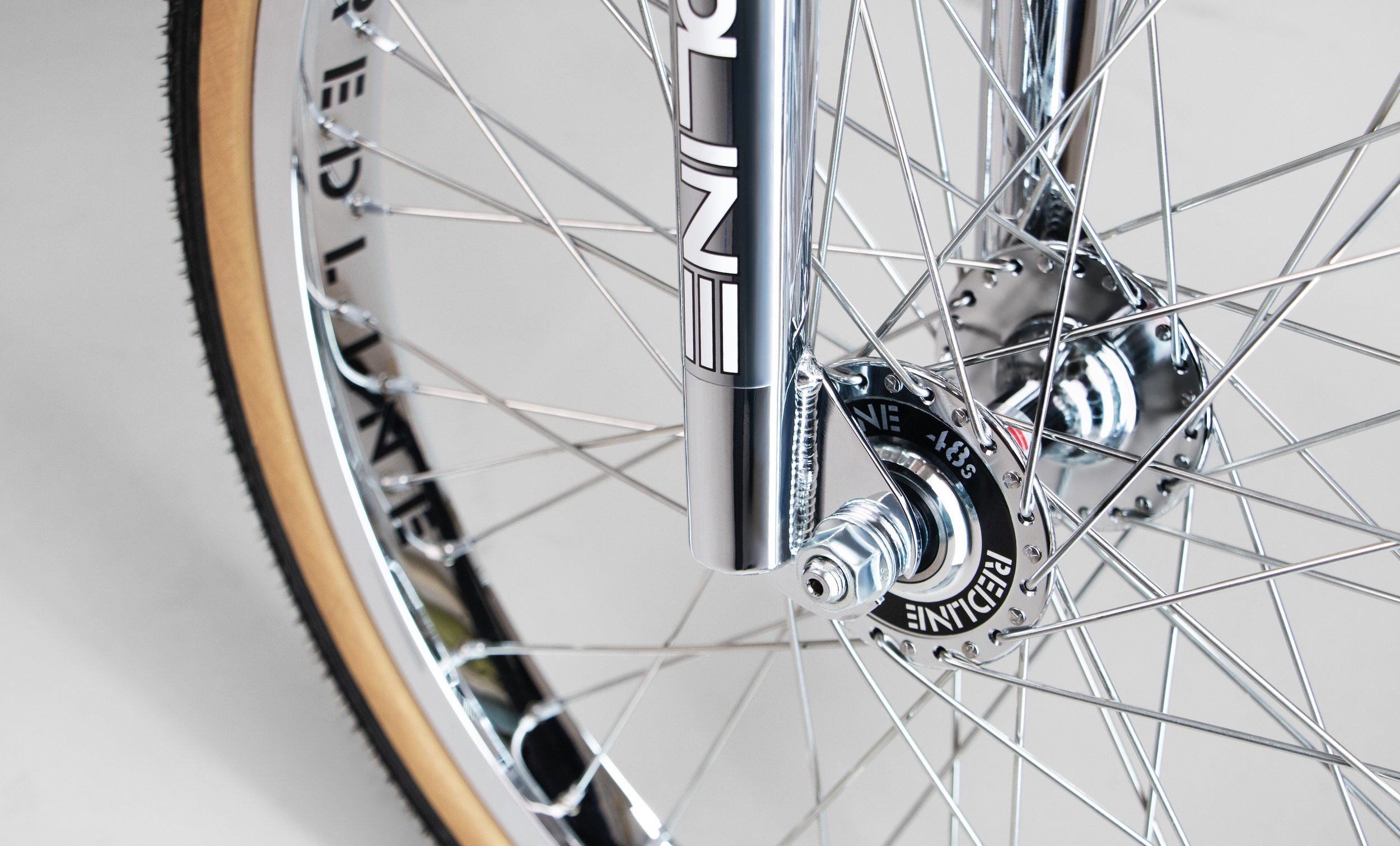 Redline Vintage 48 Wheels and Panaracer Freestyle Tires — Redline